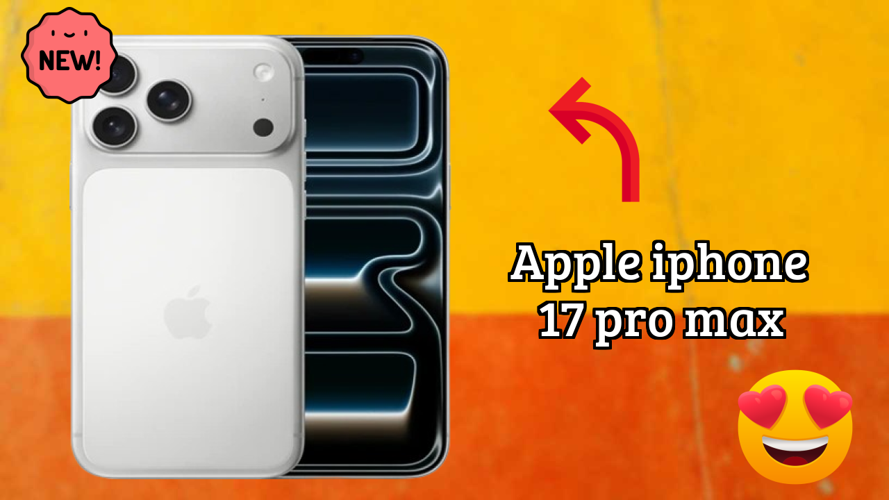 Apple IPhone 17 Pro Max डिस्प्ले  डिस्कसन: 6.9 Inches (17.53 Cm) स्क्रीन