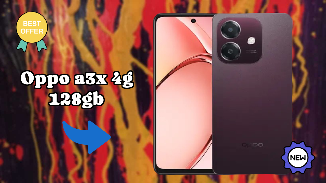 OPPO A3x 4G 128GB डिस्प्ले रिव्यु: 6.67 Inches (16.94 Cm) स्क्रीन टेस्ट