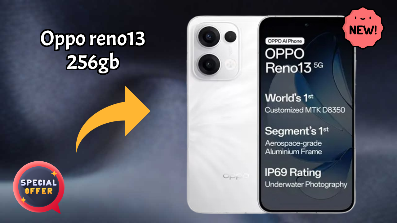 ₹31,999 पर OPPO Reno13 256GB - पूरा स्पेसिफिकेशन