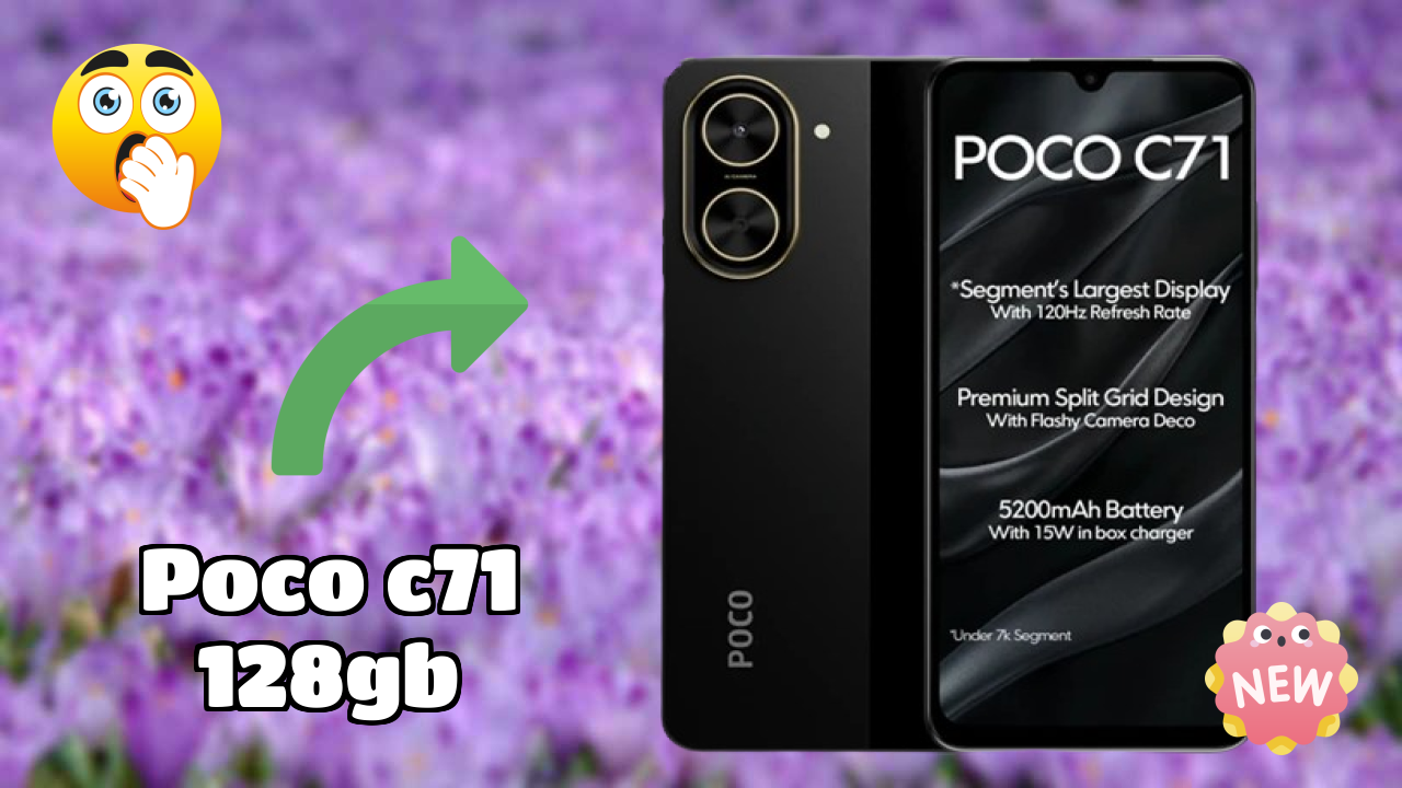POCO C71 128GB डिस्प्ले क्वॉलिटी: IPS LCD समझाया गया