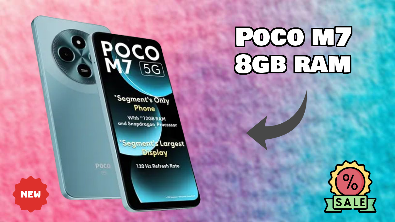 POCO M7 8GB RAM टेस्ट: 8 GB RAM वर्क लोड को हैंडल करती है