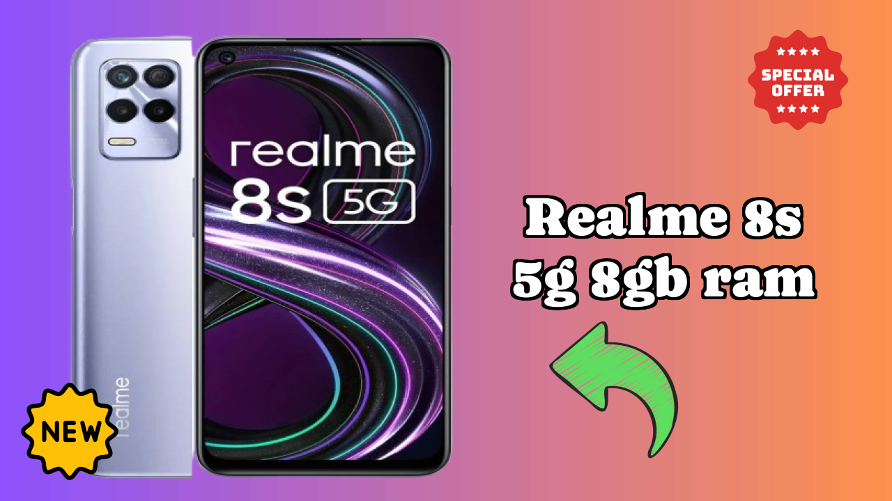Realme 8s 5G 8GB RAM डिस्प्ले तकनीक: IPS LCD क्वॉलिटी