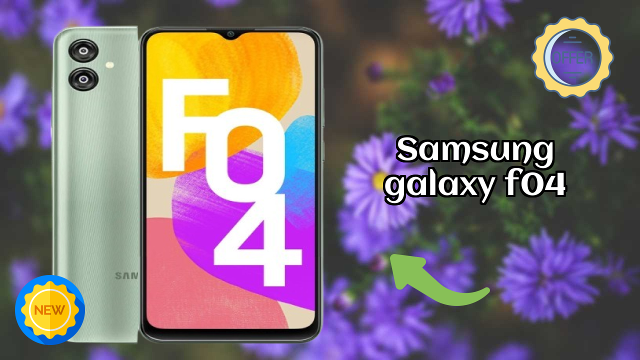 Samsung Galaxy F04 डिस्प्ले तकनीक: 6.5 Inches (16.51 Cm) स्क्रीन