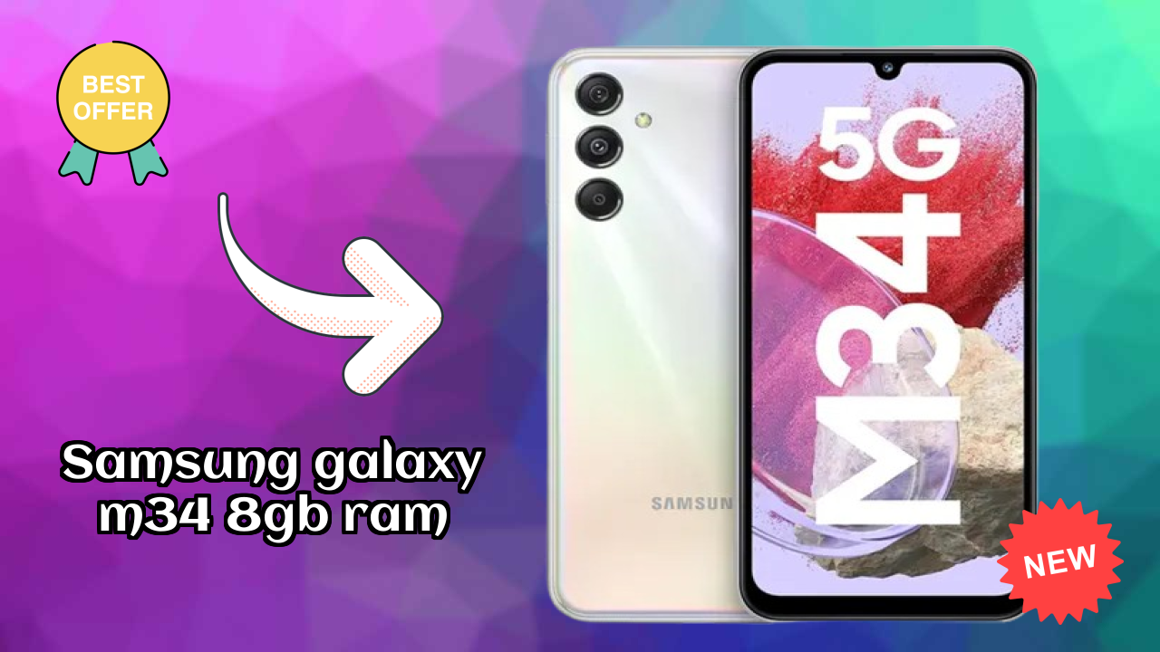 Samsung Galaxy M34 8GB RAM बैटरी लाइफ: 6000 MAh चार्जिंग स्पीड