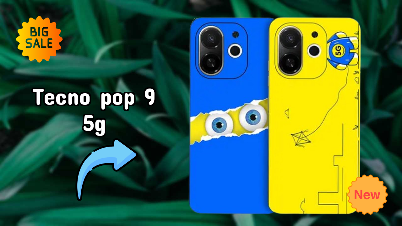 Tecno Pop 9 5G डिस्प्ले साइज़: 6.67 Inches (16.94 Cm) स्क्रीन रिव्यु