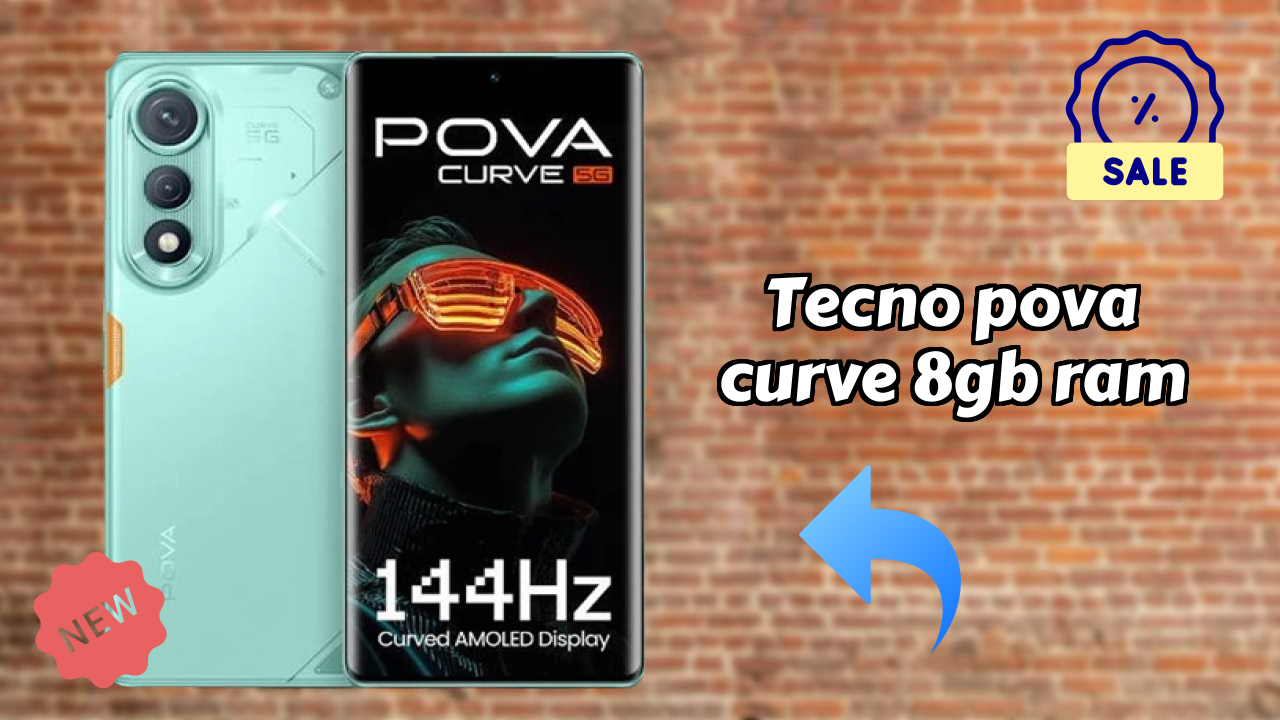 Tecno Pova Curve 8GB RAM डिस्प्ले रिव्यु: 6.78 Inches (17.22 Cm) स्क्रीन क्वॉलिटी ट