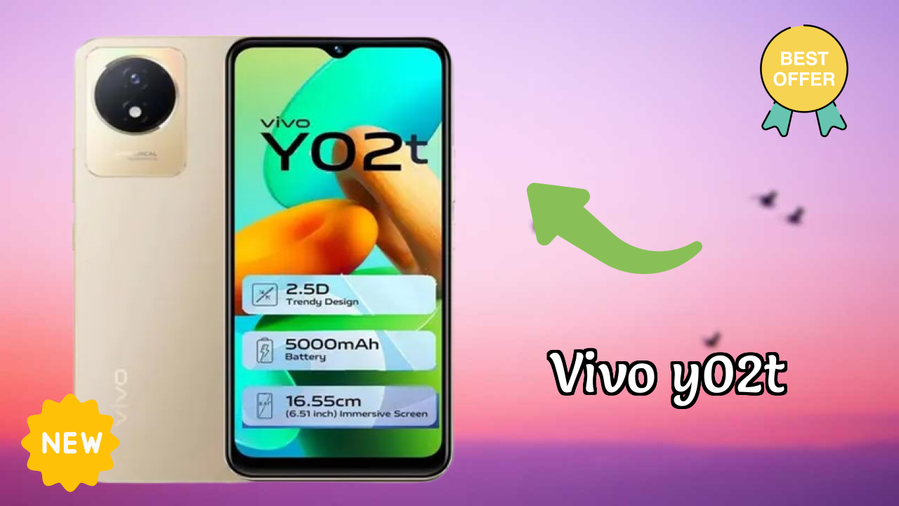 ₹7,499 पर Vivo Y02T - बेस्ट फीचर्स हाइलाइट किए गए
