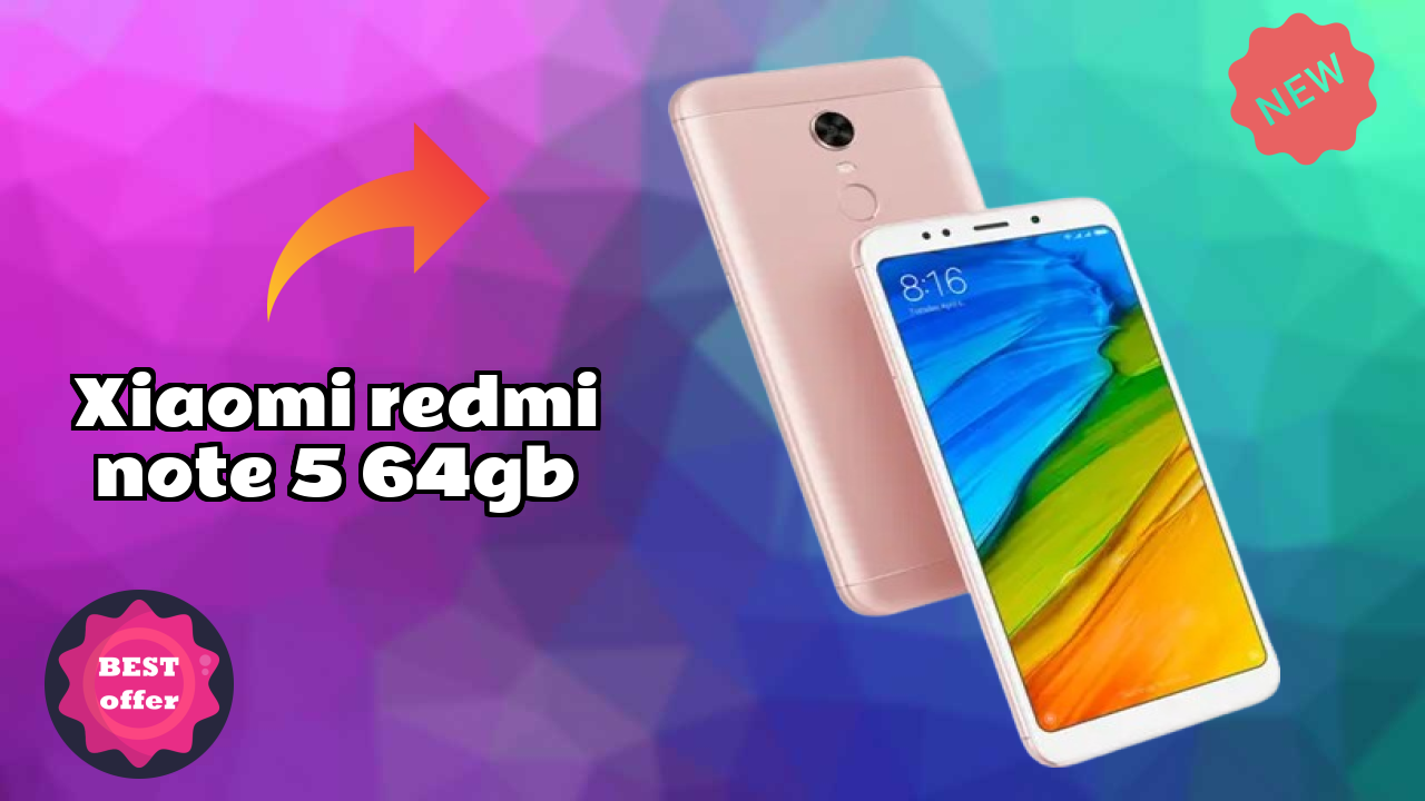 ₹8,349 पर Xiaomi Redmi Note 5 64GB - बेस्ट डील उपलब्ध